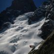 Bivacco Gervasutti, massif du Mont Blanc