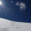 la descente au printemps, c'est plus rapide qu'en été !